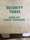 Vintage Penny dime Coin Tubes Plastic Full Box Of 100  Midwest Plastics