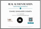 Chanel Sunglasses Taupe Beige Gold Cc Logo Chain Ch5487a 1697 13 With Case