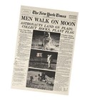 20inx14in Apollo 11 Moon Landing New York Times Vintage Poster Craft Decoration