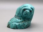 Daniel Weahkee Turquoise Zuni Bear Fetish