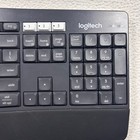 Logitech K850 Wireless Keyboard Black Bluetooth Ergonomic Multi-device
