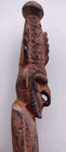 Fine Old Lower Sepik Ancestral Figure Clay Overlay Hand Crafted Papua New Guinea