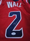 Autographed John Wall Basketball Jersey With Certificate Of Authenticity