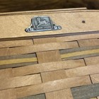 1995 1996 Carnation Baskets John Deere W  Lid   Pewter Tag Handmade