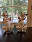 Rare Vintage Cat 6    Yona Shafford Salt Pepper Shakers 1950   s Student Hedi Schoop