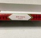 Pier 1 Imports Wine Glass Drink Charms Holiday Christmas Theme Set Of 6 New 