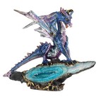 Design Toscano Geode Guardian Gothic Dragon Statue  Set Of Two