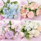 1 2pcs Silk Peony Artificial Fake Flowers Bunch Bouquet Home Wedding Party Decor