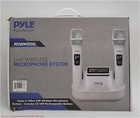 Pyle Uhf Wireless Microphone System - White   open Box  