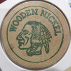 Vintage Rare Coin Advisors Jericho  Ny Wooden Nickel - New York Token
