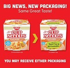 Nissin Cup Noodles Ramen Noodle Soup  Chicken  Microwaveable Paper Cup  2 25 Oun