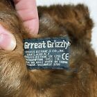 Great Grizzly Bear Plush Russ Berrie Brown 15  Bears Of The Past Vintage