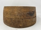 Vintage Wood Wooden Hat Block Head Style Form Display  Mold Millinery 