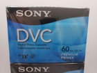 Lot Of 5 Sony Dvc Premium Digital Video Cassettes New Sealed Model Dvm60prr