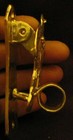 Sheep Solo Door Knocker  Ewe   Lamb  Wool  Weaving In Bronze