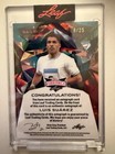 2023 Leaf Vibrance Luis Suarez Autograph     d 8 25 