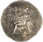 Ancient Greece Silver Plated Coin Alexander The Great Tetradrachm 25mm  450 Bc