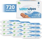 Plastic-free Original Baby Wipes 99 9  Water Based Unscented 720 Count