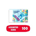  Flexible Fabric Fun Tie-dye Bandages  Assorted  100 Count