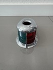 Vintage Chrome Marine Nautical Light Red   Green Boat Marine Bow Lamp 7 5 Inches