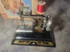 Antique Casige Tin Toy Sewing Machine Germany With Original Box 