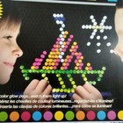 Lite-brite Magic Screen Set 200  Pegs   6 Templates Light Bright 