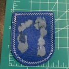 Vtg Bayern Bavaria Germany Deutschland Woven Felt Travel Patch Coat Of Arms 1y