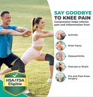 Compression Knee Brace For Women   Men - 2 Pack Knee Brace For Women Running Kne