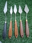 Blick   Langnickel Painting Palette Knives Lot Of 5 - Made In Italy Rgm