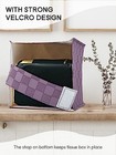 Tissue Box Cover  Tissue Box Holder Square  Tissue Holders Decorative Purple