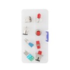 8pcs Fiber Optic Adapter Kit otdr Adapter Sc Fc St Lc Connector For Otdr Testing