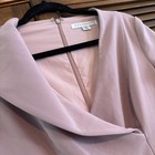Kay Unger Walk Thru Cap Sleeve Mauve Rose Dress Pant Jumpsuit Size 2 Nwt