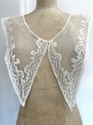 Antique Lace Collar Handmade Bucks  Bobbin Lace Border