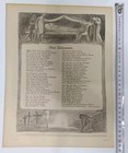 Ww1 Turkish Ottoman Period  Cartoon War Map Propaganda Very Rare