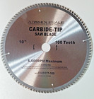 10   Carbide Tip Saw Blade 100 Tooth Table Circular Saw Blades With Adapter