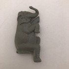 Vtg 1950 s Marx Circus Sideshow Plastic Figure Sitting Elephant