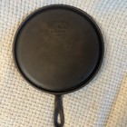 Restored Wagner Ware Sidney O Cast Iron Griddle 10-1 4  1109