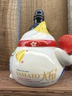 2 Yamato Whiskey Maneki-neko Lucky Cat Japan Ceramic Bells Yamamoto Decanter