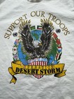 Vintage 1990s Anvil Operation Desert Shield Storm Military T-shirt Mens Xl