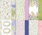 Stampin  Up  Dainty Flowers Designer Series Paper 12x12 Sealed Dsp 160834