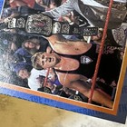 1997 Wwf Uncut Trading Card Sheet 85-93 Yokozuna Owen Hart Wwe Magazine Bret Stu