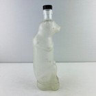 Smirnoff Kummel Polar Bear Frosted Bottle 750ml With Cap Empty   Rare