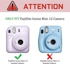 Clear Case For Fujifilm Instax Mini 12 Instant Camera Crystal Hard Shell Cover