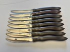 Cutco Table Knives 8 Set Serrated Steak Knife 1058 W  Original Walnut Box Case