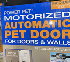 High Tech Pet Power Pet Door For Door Installations  Medium  px-1  Dogs Up 30 Lb
