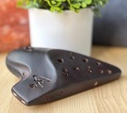 Focalink Double Chamber Alto C Straw Fire Ceramic Ocarina