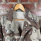 Vintage Us Army Jacket Mens Medium Desert Camo Chocolate Chip Bdu Usa 90s