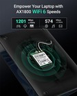 Wifi 6 Wifi Card For Laptop Dual Band 1800mbps M 2 Wireless Card With Bluetooth 
