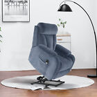 Electric Recliner Chair Single Sofa Power Lift Reclining Chair W  Remote Control