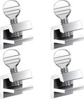 4 Pack Sliding Window Locks     Adjustable Aluminum No-drill Security Locks For Sl